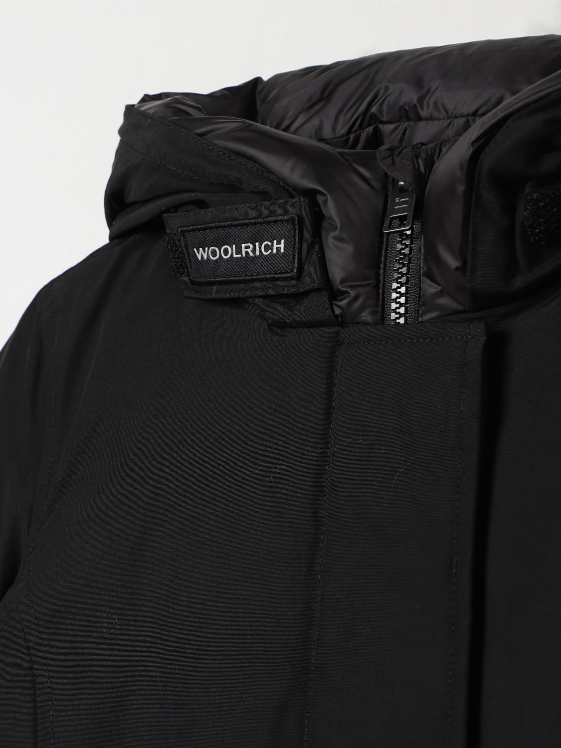 WOOLRICH 外套: 外套 儿童 Woolrich, 黑色 - Img 3