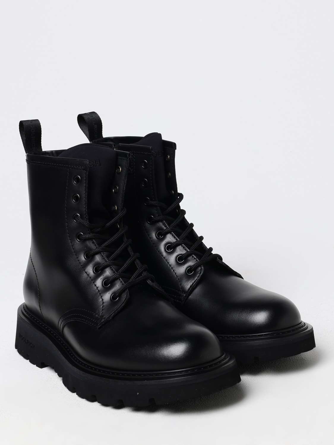 WOOLRICH BOTTINES: Chaussures homme Woolrich, Noir - Img 2