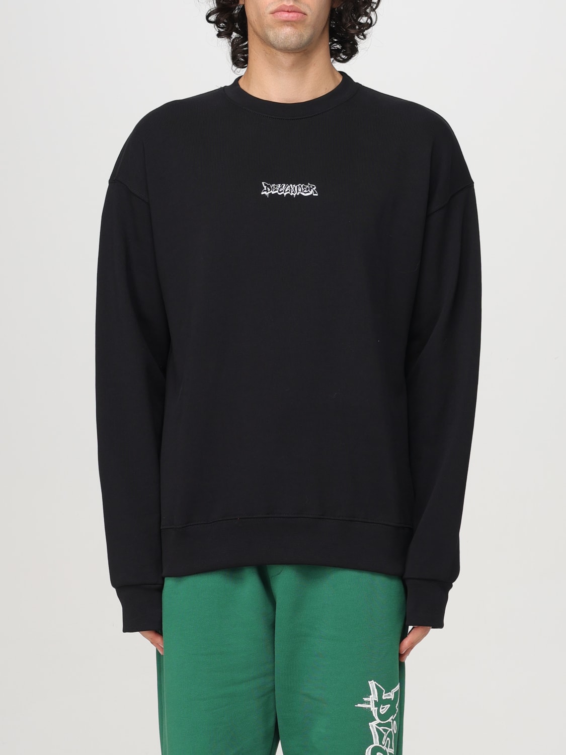 DISCLAIMER SWEATSHIRT: Sweatshirt herren Disclaimer, Schwarz - Img 1