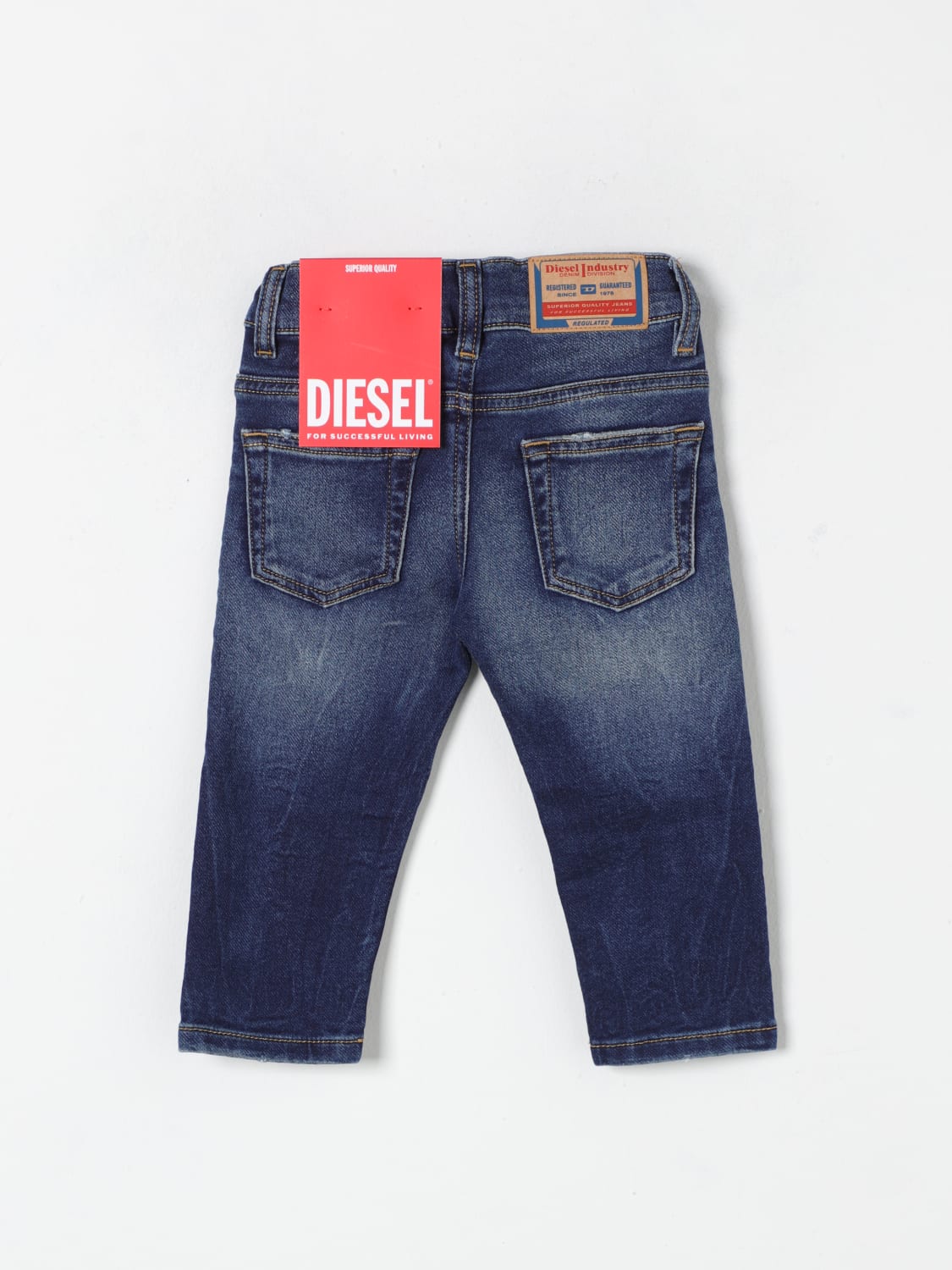 DIESEL JEANS: Jeans Diesel in denim di cotone , Denim - Img 2