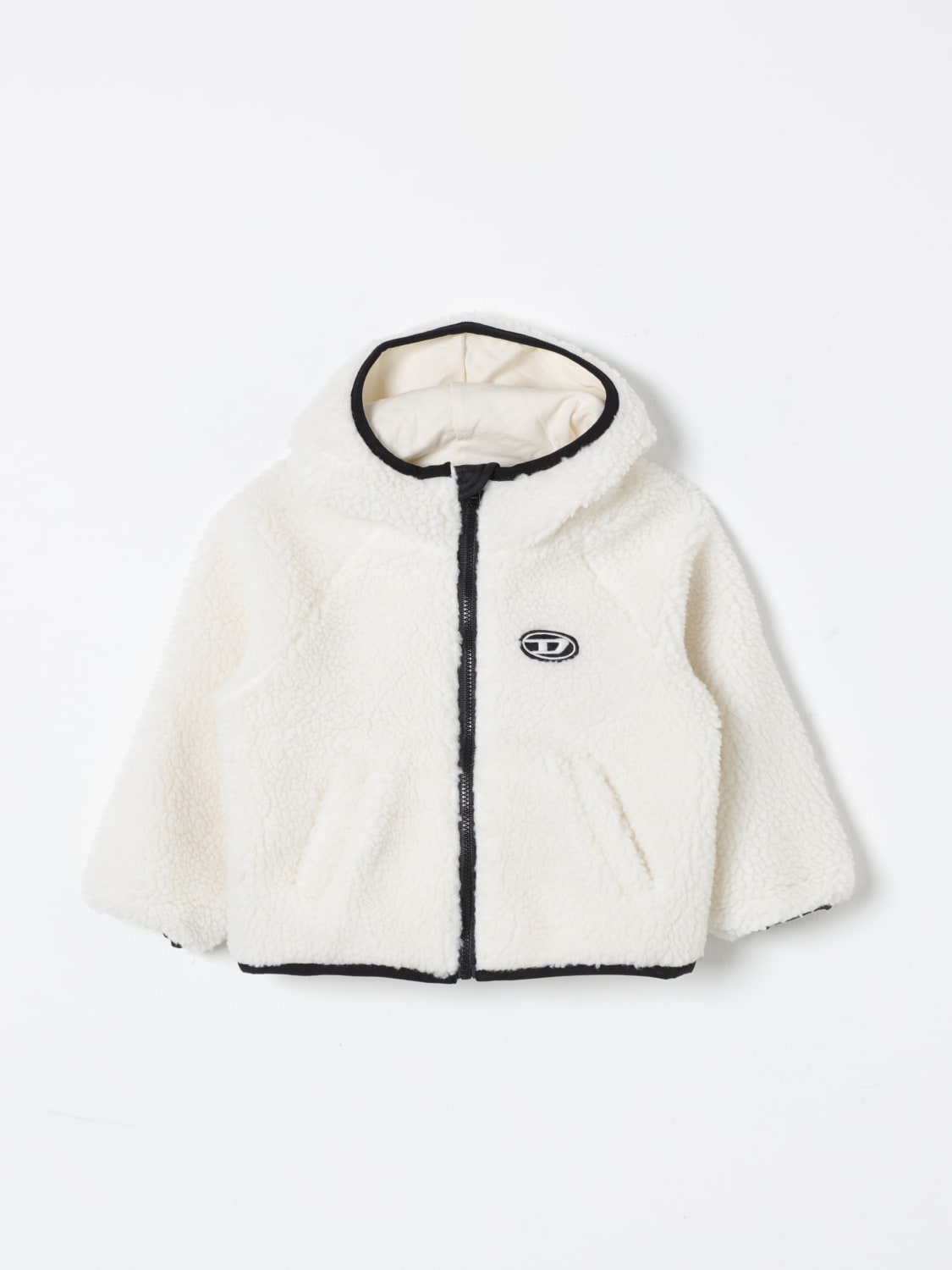 DIESEL VESTE: Veste enfant Diesel, Lait - Img 1