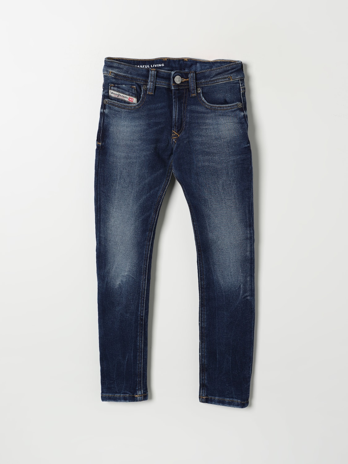 DIESEL JEANS: Jeans kinder Diesel, Denim - Img 1