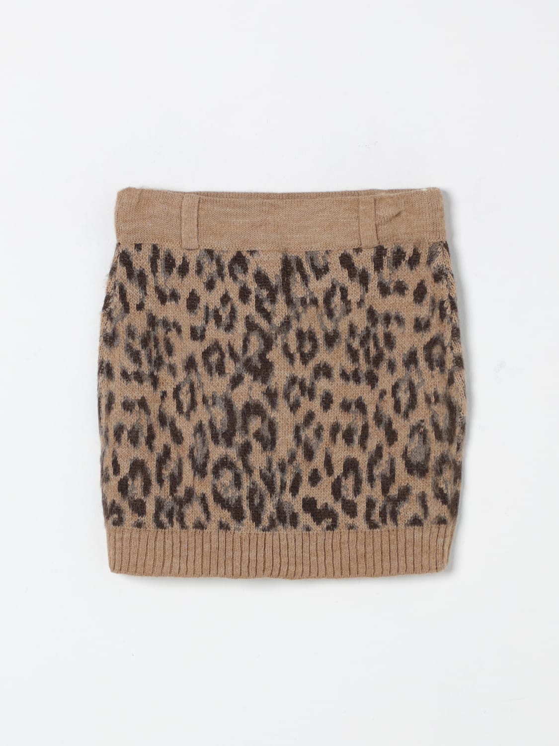 N° 21 GONNA: Gonna animalier N° 21, Beige - Img 2