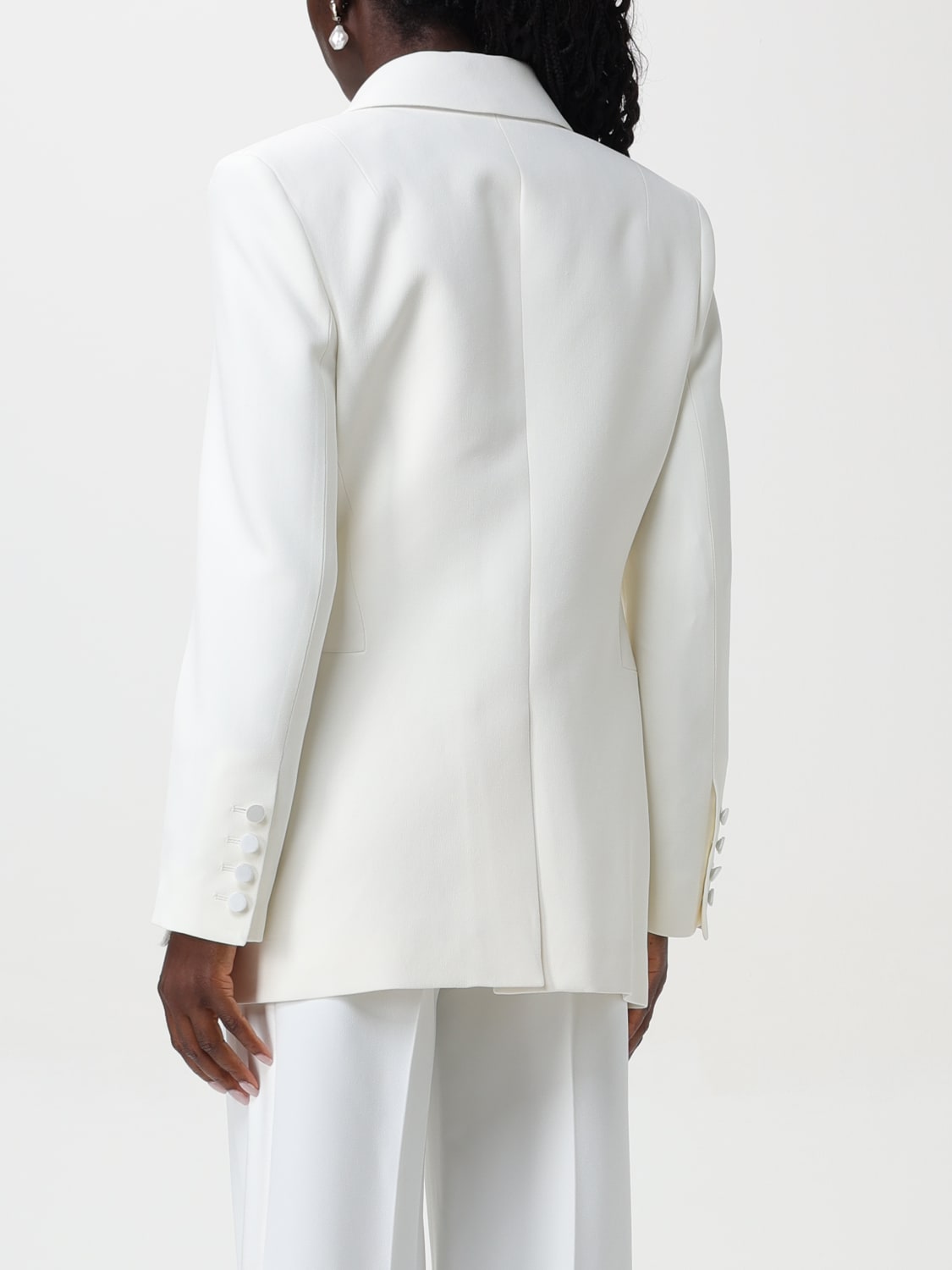 アウターその他 ERMANNO SCERVINO Woman Blazer White D456I303TEILM 10606 Ermanno Scervino Outlet: Blazer woman - White | Ermanno