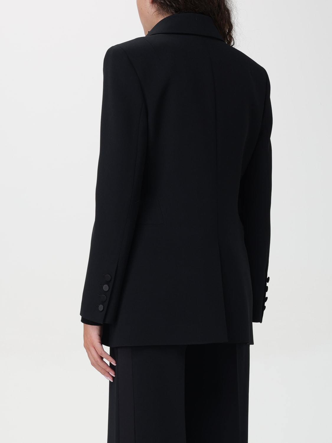 スーツ ERMANNO SCERVINO Women Suit Jackets D456D345HNG95708 Black Get Ermanno Scervino Womans Blazer Italy Black Suit Jacket