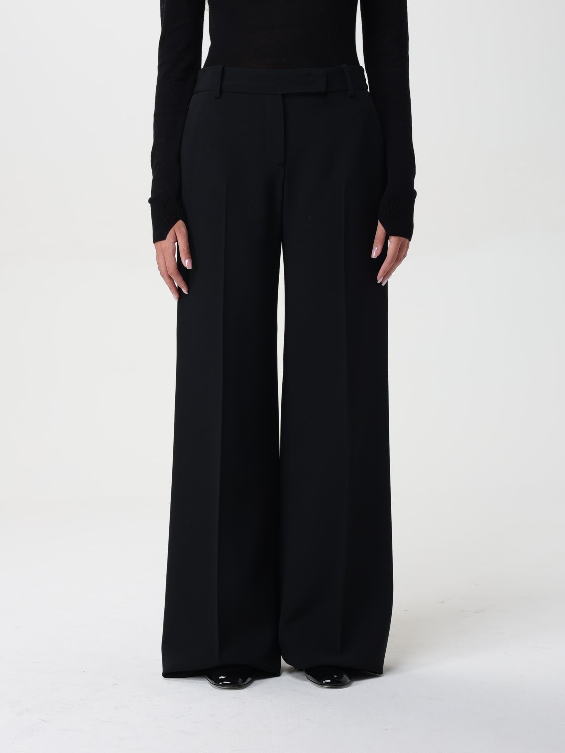 パンツ ERMANNO SCERVINO Ermanno Scervino Straight Leg Pants 24365331_54484574_2048__88427.