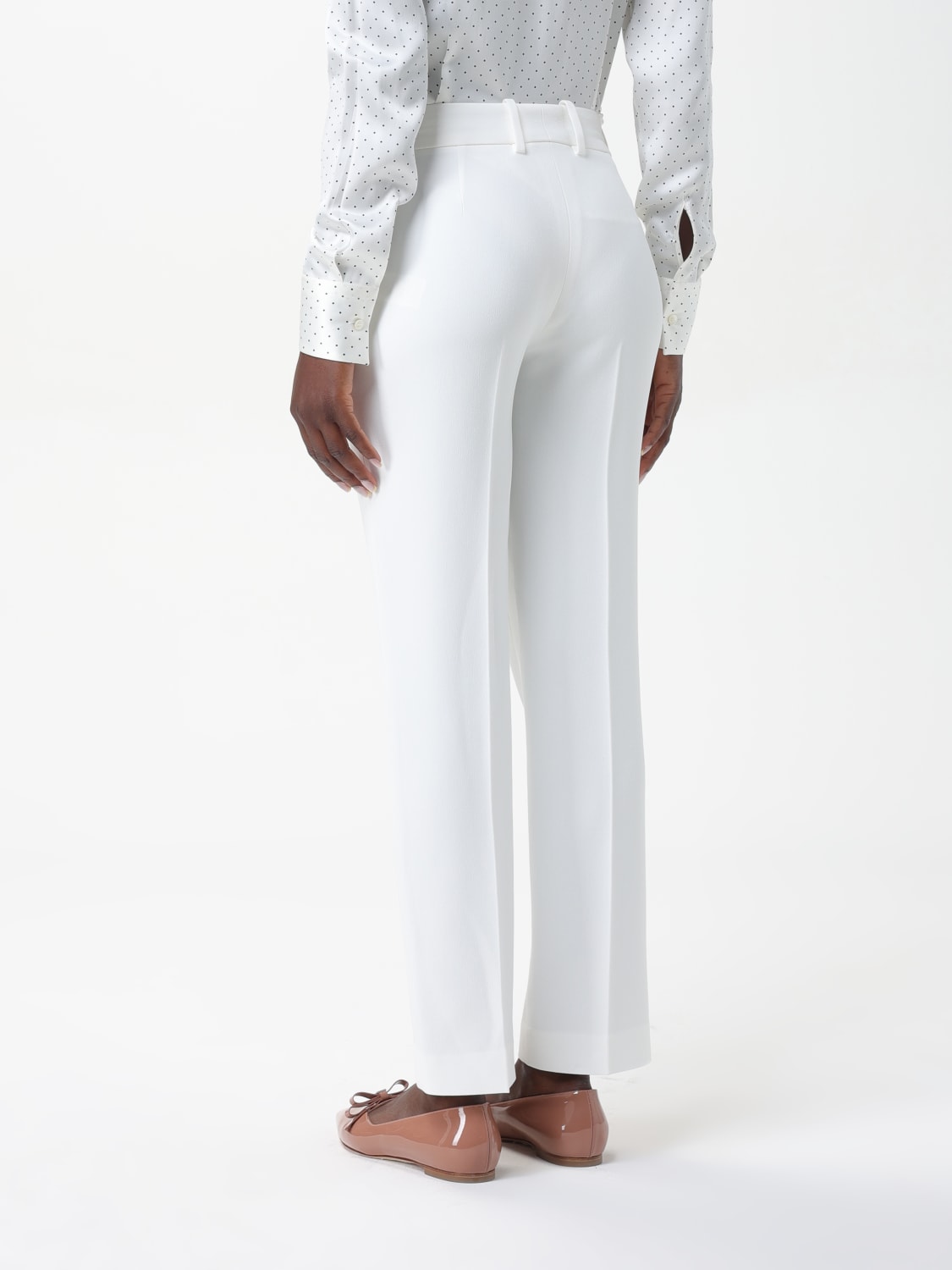 ERMANNO SCERVINO PANTS: Pants woman Ermanno Scervino, White - Img 3