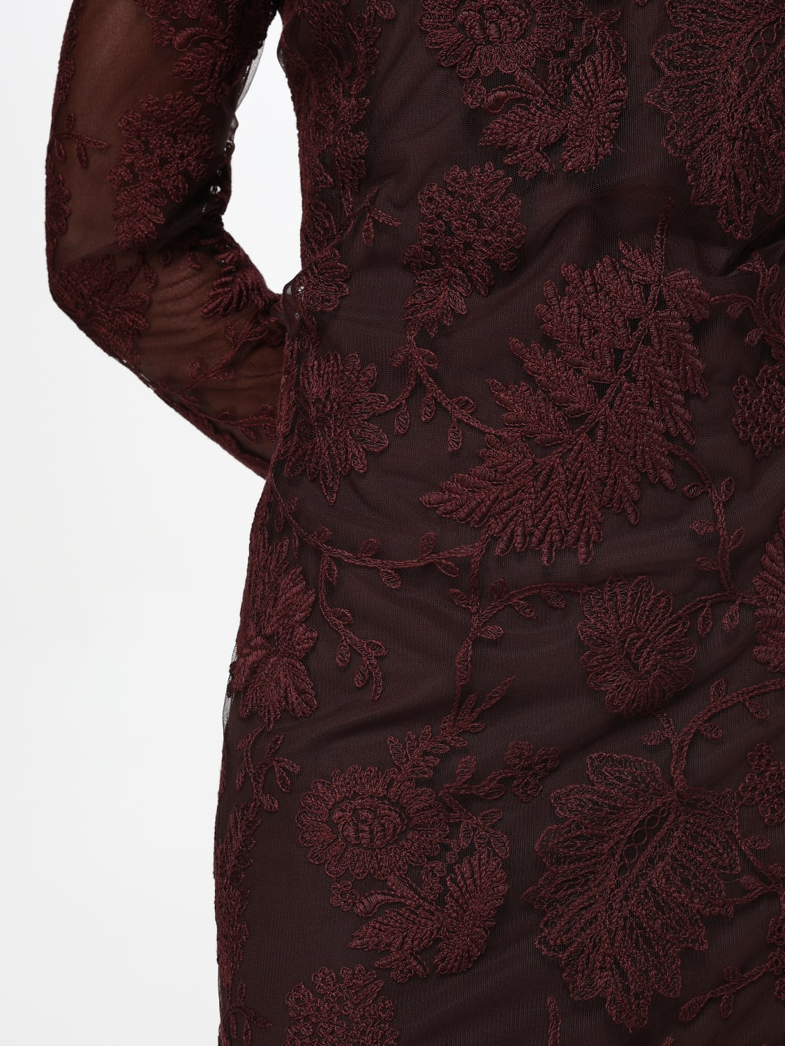 ERMANNO SCERVINO DRESS: Dress woman Ermanno Scervino, Burgundy - Img 4