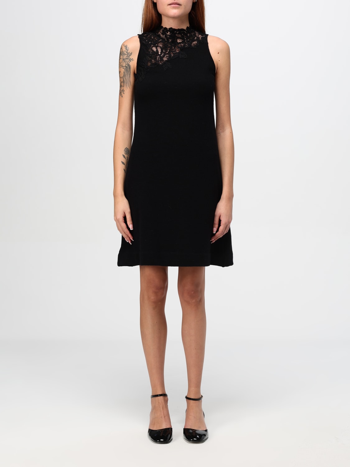 ERMANNO SCERVINO LIFE DRESS: Dress woman Ermanno Scervino Life, Black - Img 1