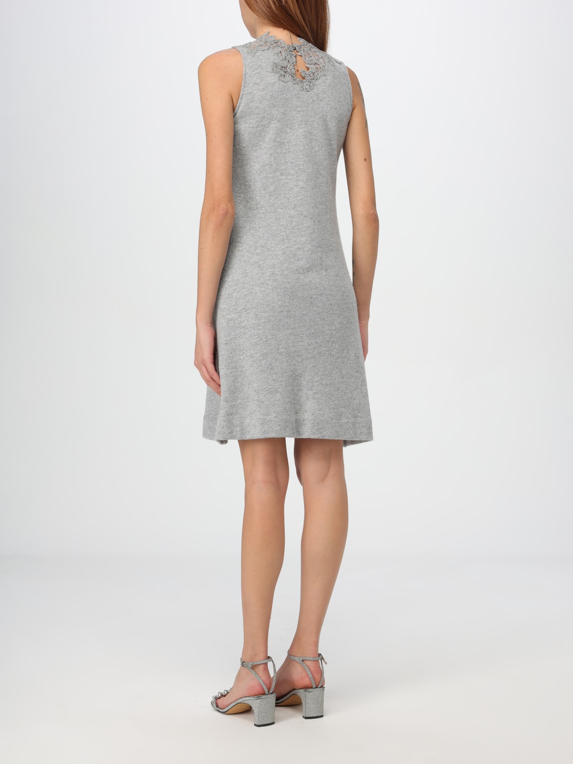 ERMANNO SCERVINO LIFE DRESS: Dress woman Ermanno Scervino Life, Grey - Img 2