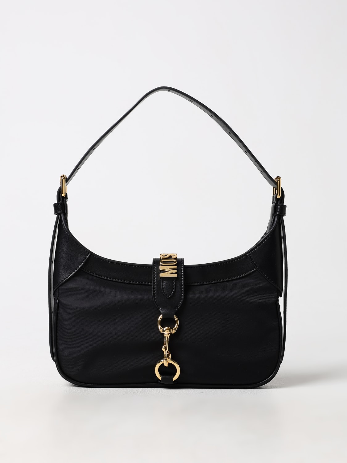 MOSCHINO COUTURE SHOULDER BAG: Shoulder bag woman Moschino Couture, Black - Img 1