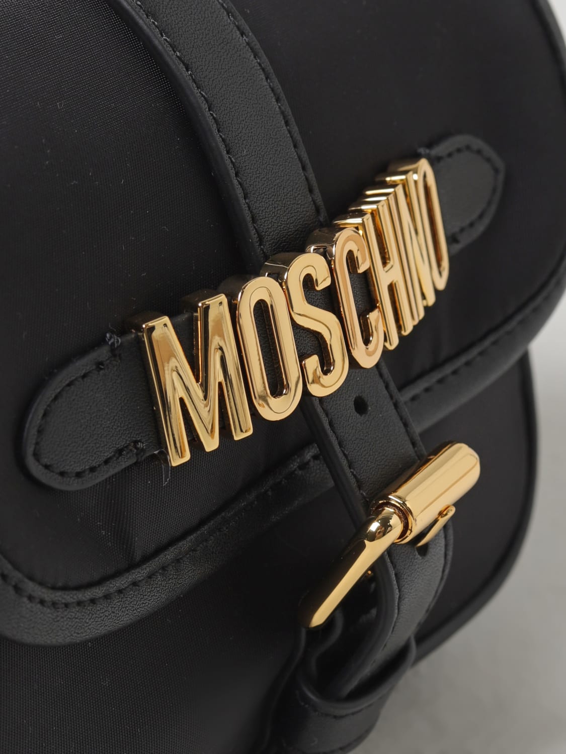 MOSCHINO COUTURE UMHÄNGETASCHE: Schultertasche damen Moschino Couture, Schwarz - Img 4