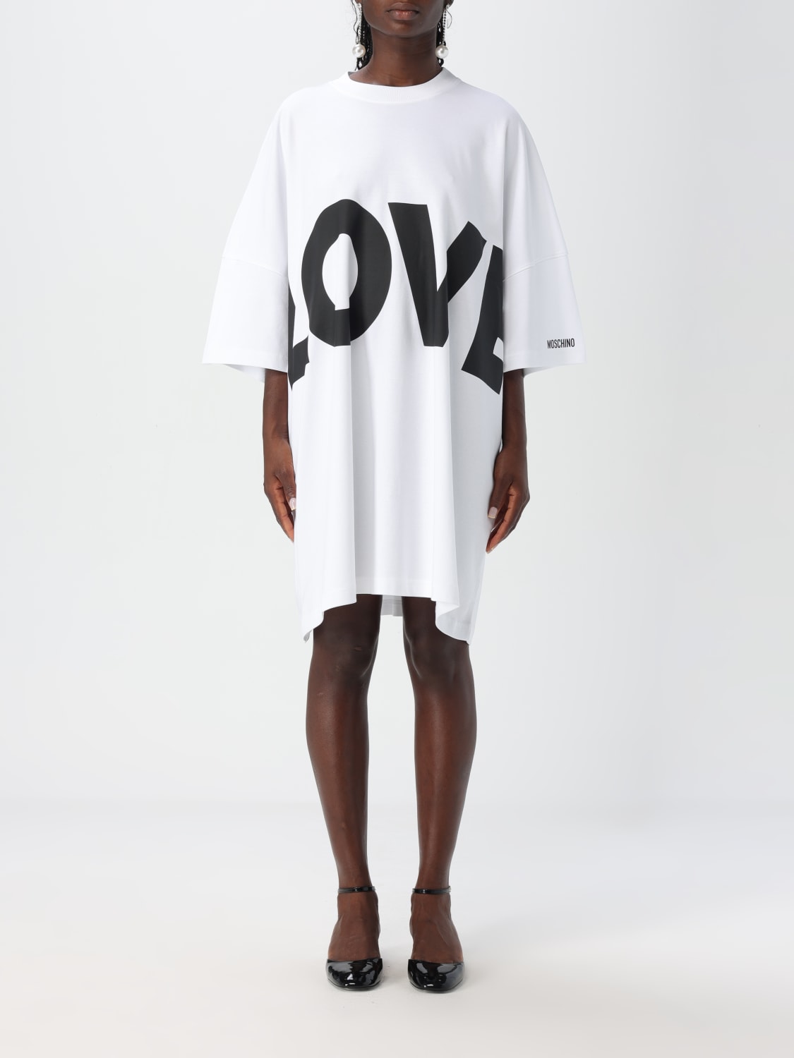 MOSCHINO COUTURE DRESS: Dress woman Moschino Couture, White - Img 1