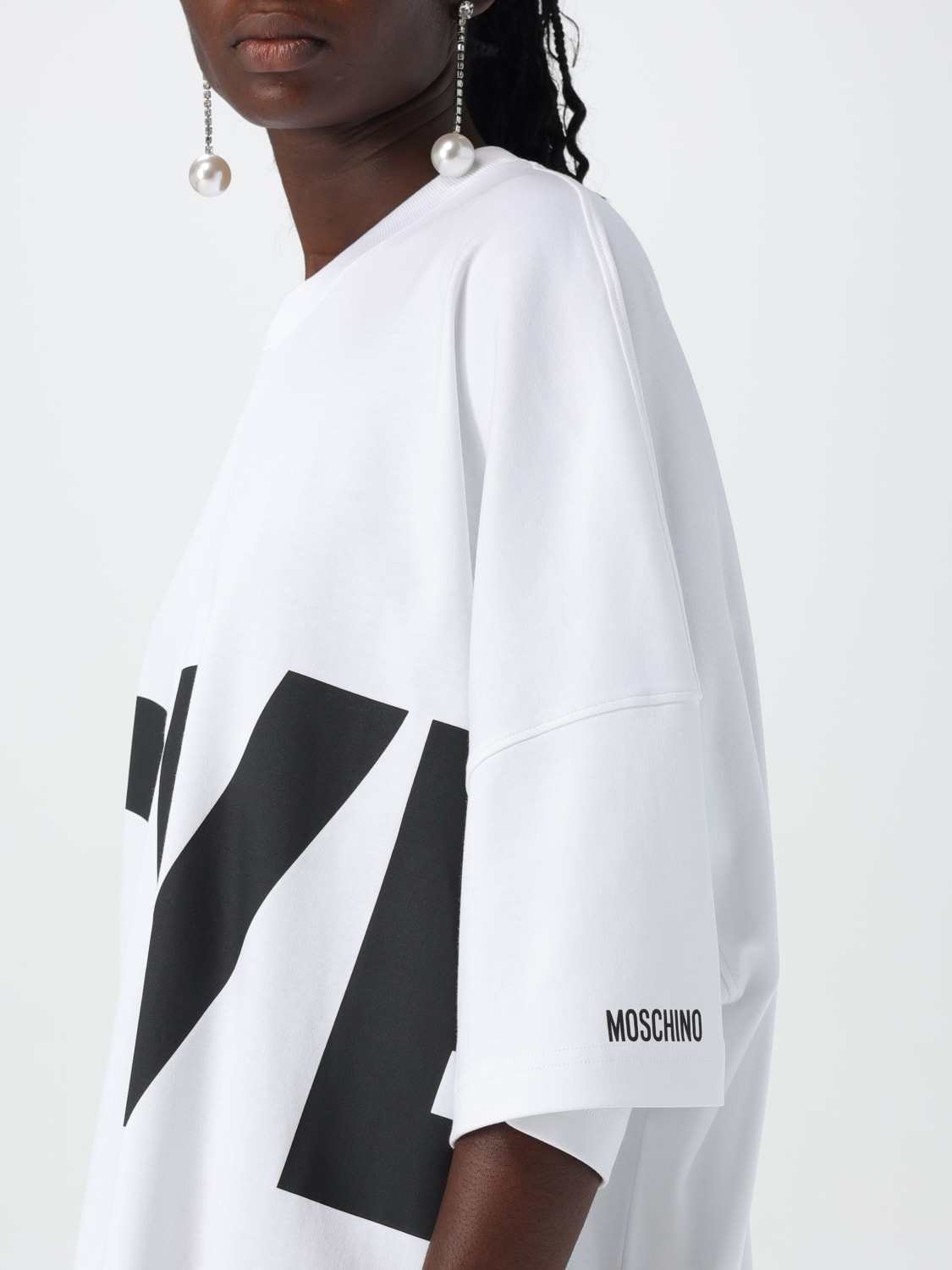 MOSCHINO COUTURE DRESS: Dress woman Moschino Couture, White - Img 5