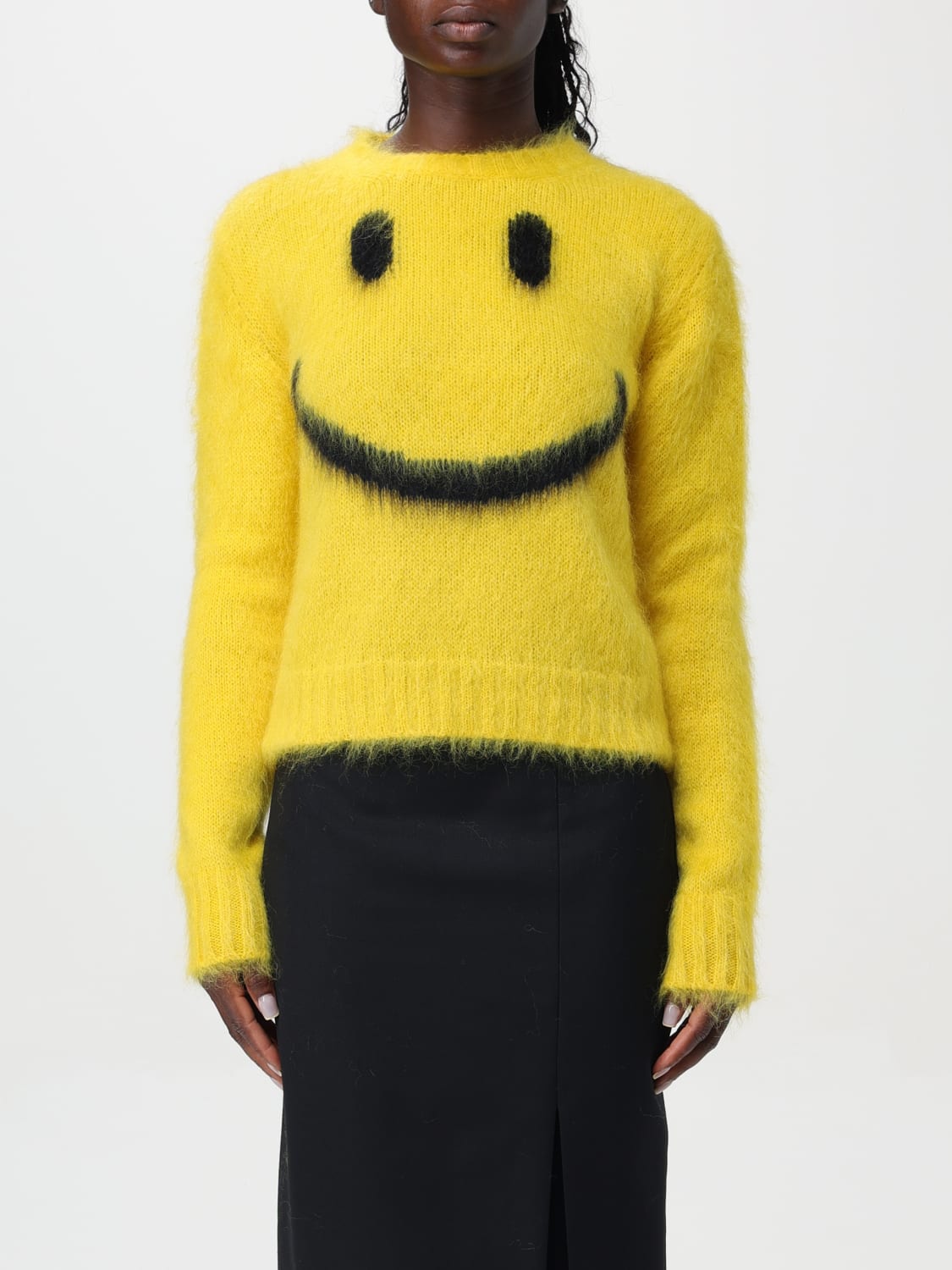 Giglio Maglione Smile Moschino Couture in misto lana