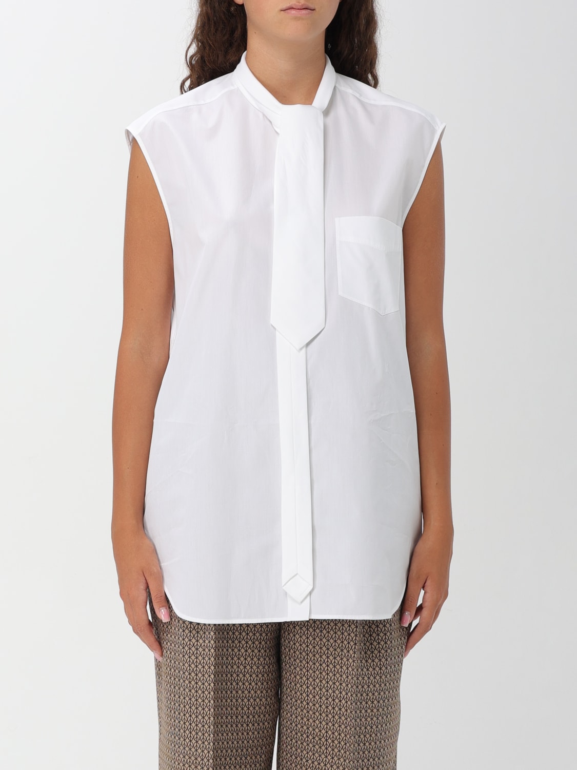 MOSCHINO COUTURE SHIRT: Shirt woman Moschino Couture, White - Img 1