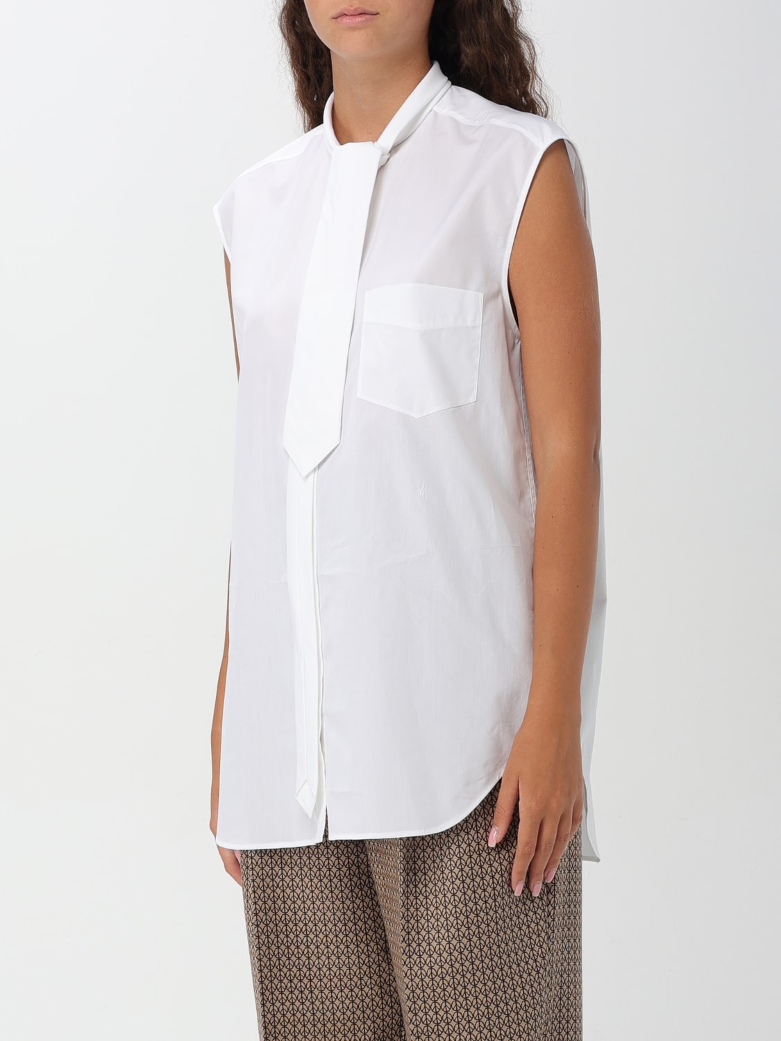 MOSCHINO COUTURE SHIRT: Shirt woman Moschino Couture, White - Img 4