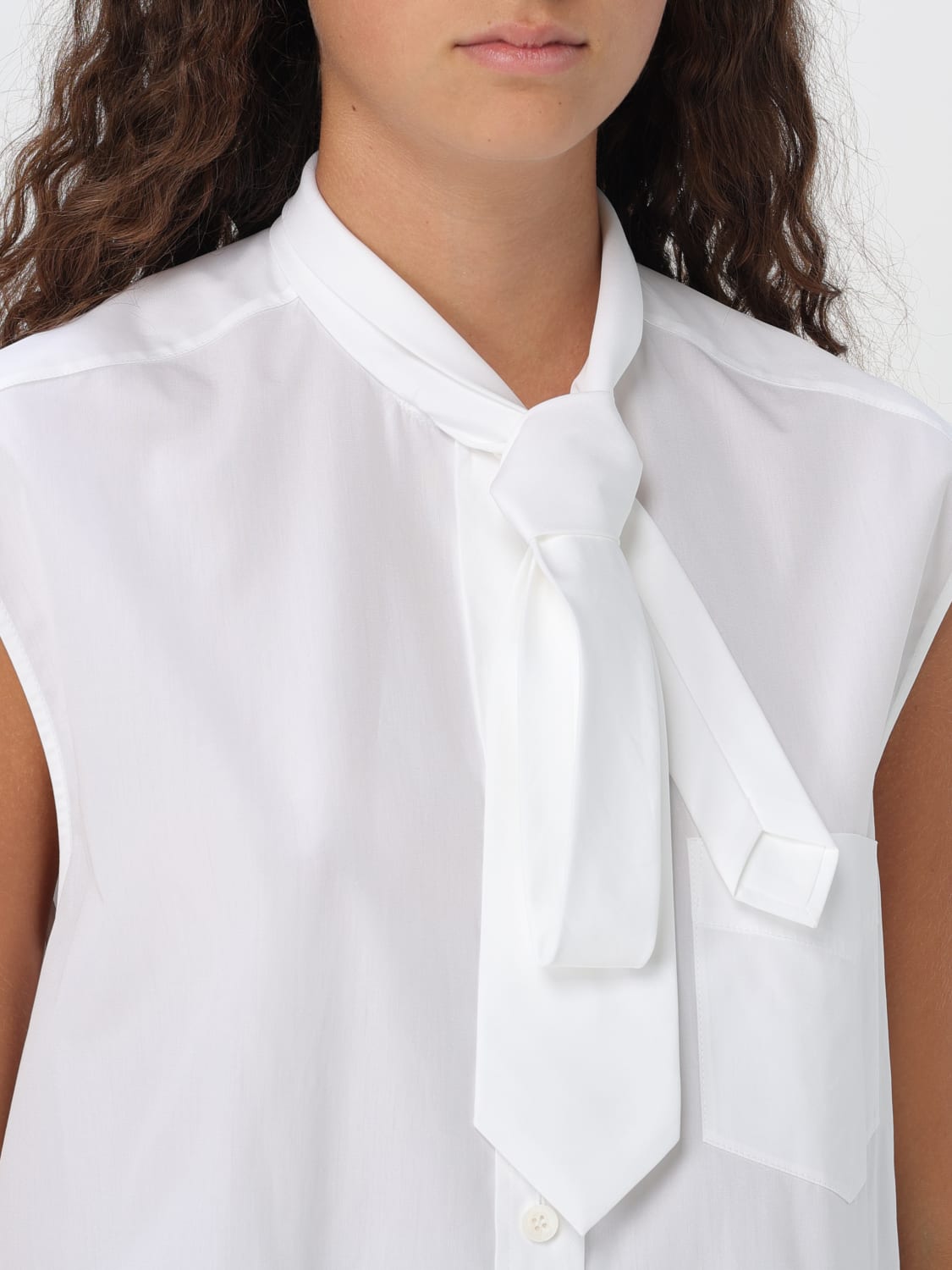 MOSCHINO COUTURE SHIRT: Shirt woman Moschino Couture, White - Img 5