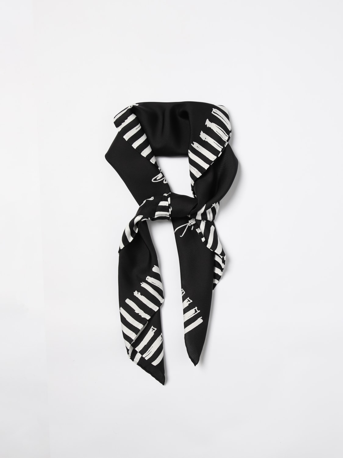 MOSCHINO COUTURE NECK SCARF: Neck scarf woman Moschino Couture, Black - Img 2