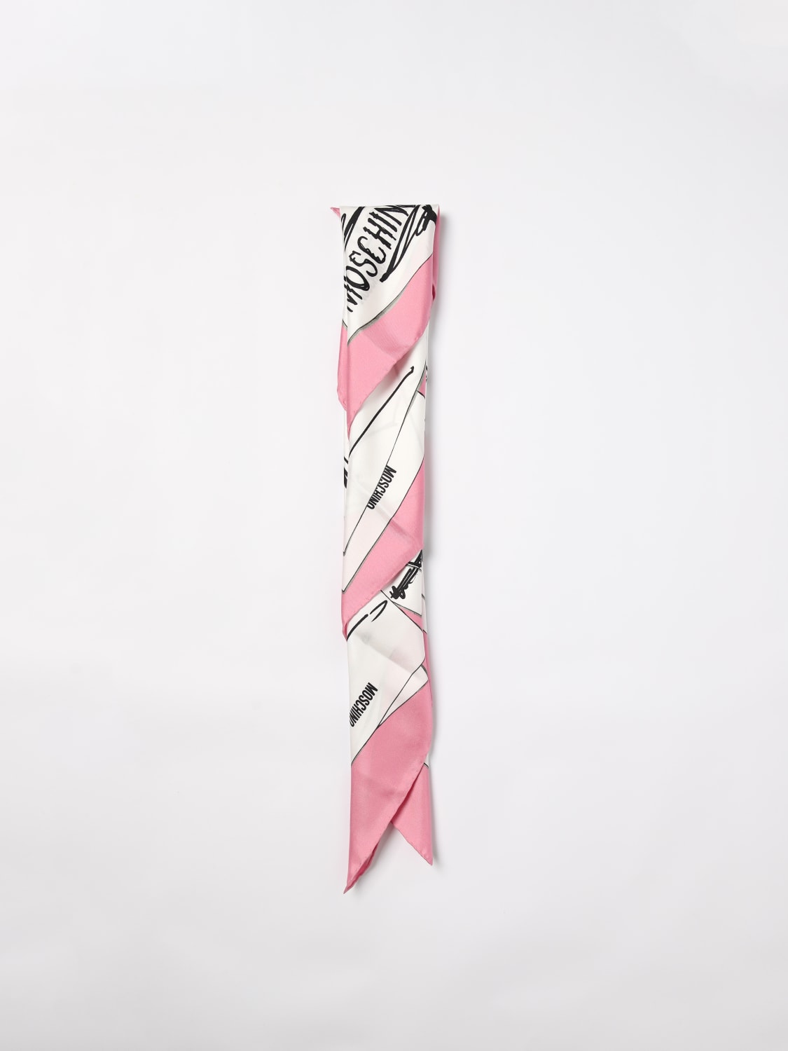 MOSCHINO COUTURE NECK SCARF: Neck scarf woman Moschino Couture, Pink - Img 1