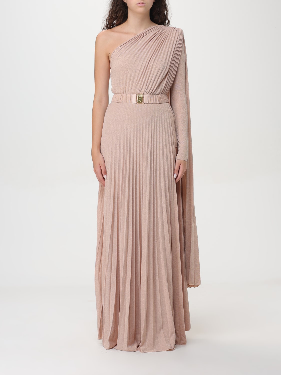 ELISABETTA FRANCHI DRESS: Dress woman Elisabetta Franchi, Blush Pink - Img 1