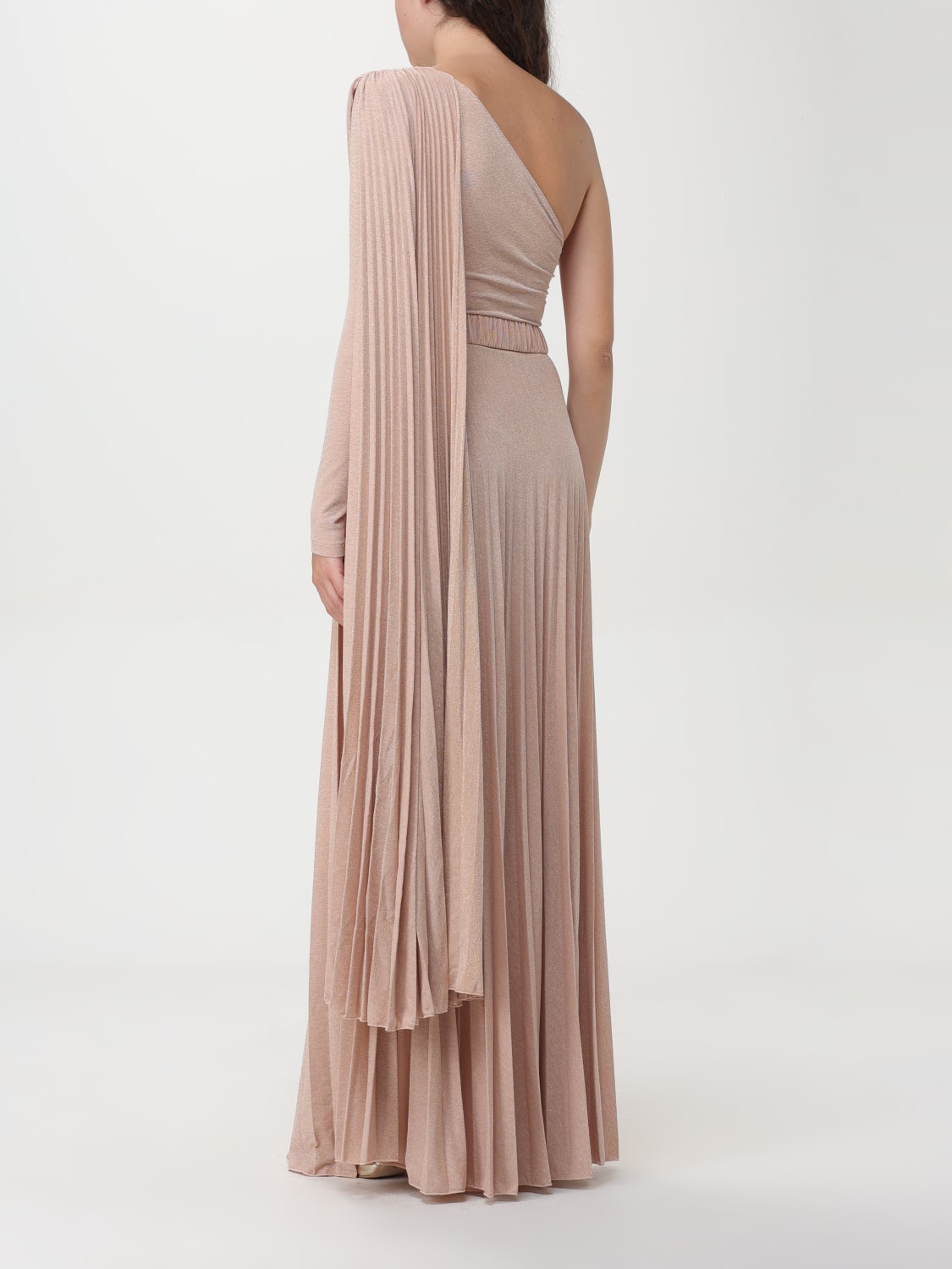 ELISABETTA FRANCHI DRESS: Dress woman Elisabetta Franchi, Blush Pink - Img 2