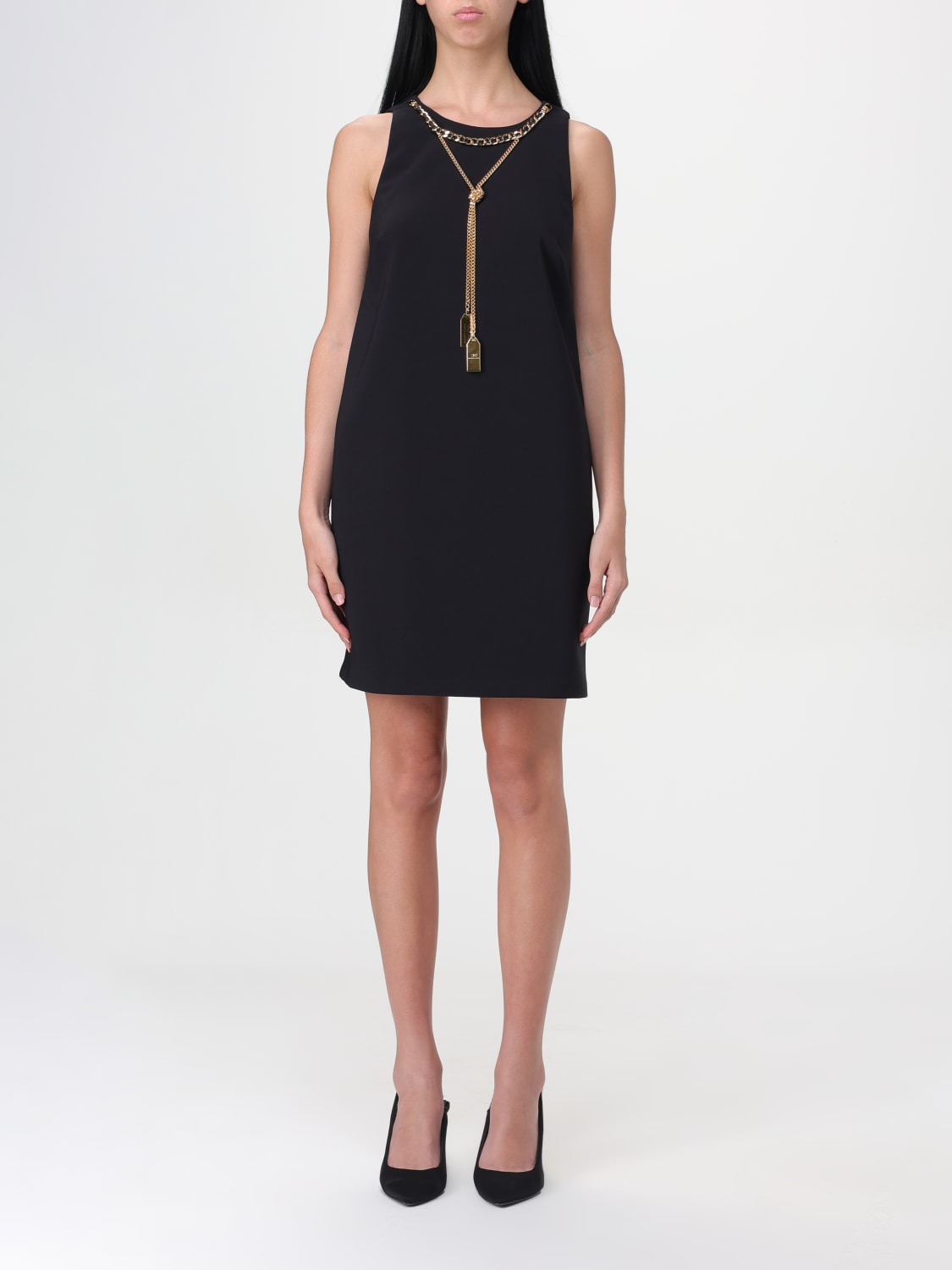 ELISABETTA FRANCHI DRESS: Dress woman Elisabetta Franchi, Black - Img 1