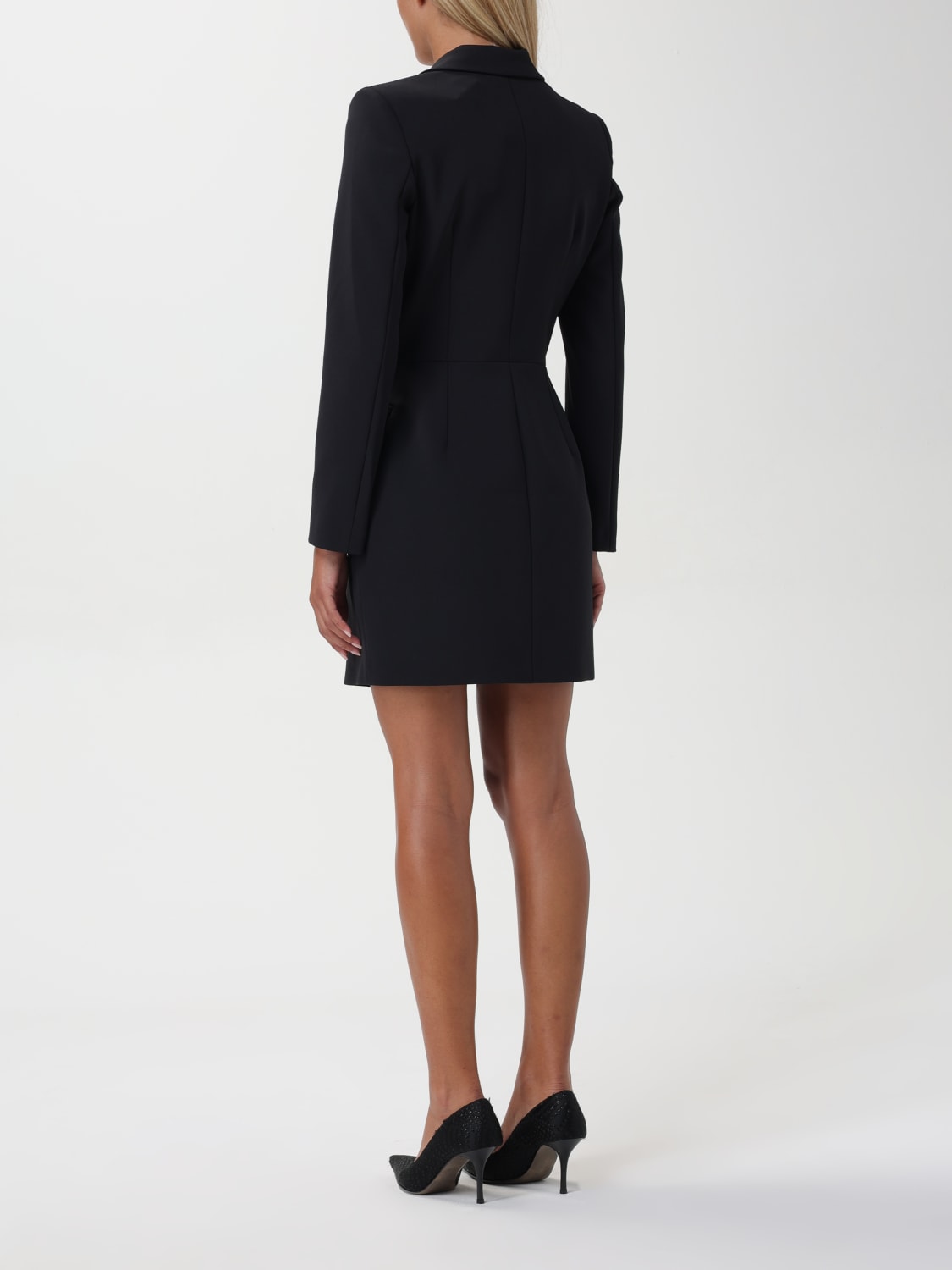 ELISABETTA FRANCHI DRESS: Dress woman Elisabetta Franchi, Black - Img 2