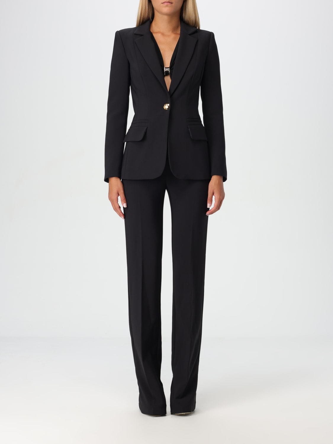 ELISABETTA FRANCHI SUIT: Suit woman Elisabetta Franchi, Black - Img 1