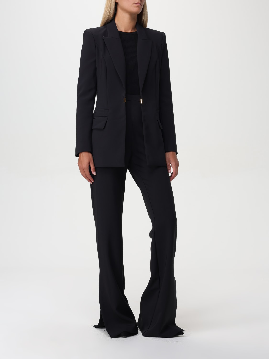 ELISABETTA FRANCHI SUIT: Suit woman Elisabetta Franchi, Black - Img 2