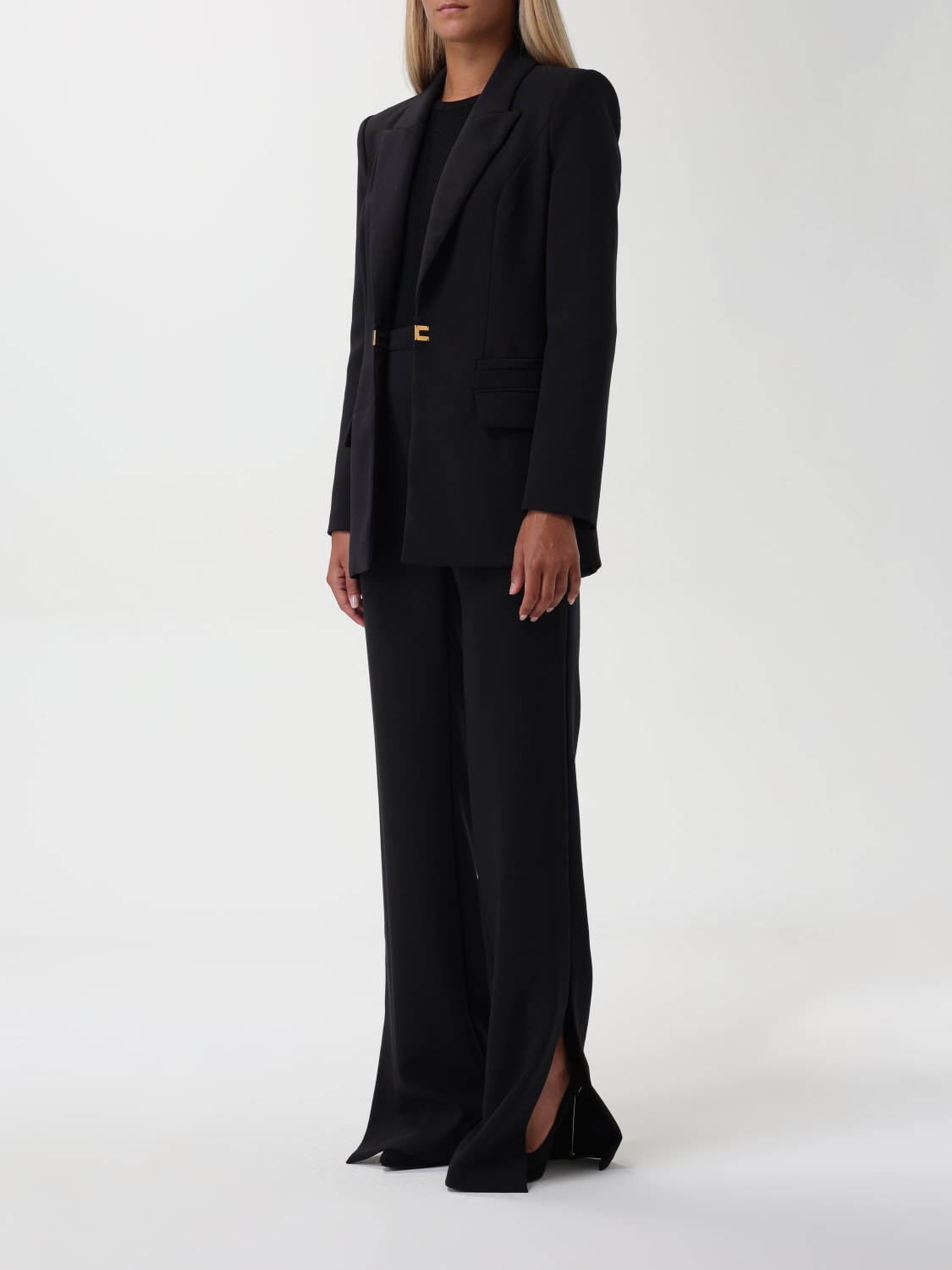 ELISABETTA FRANCHI SUIT: Suit woman Elisabetta Franchi, Black - Img 4