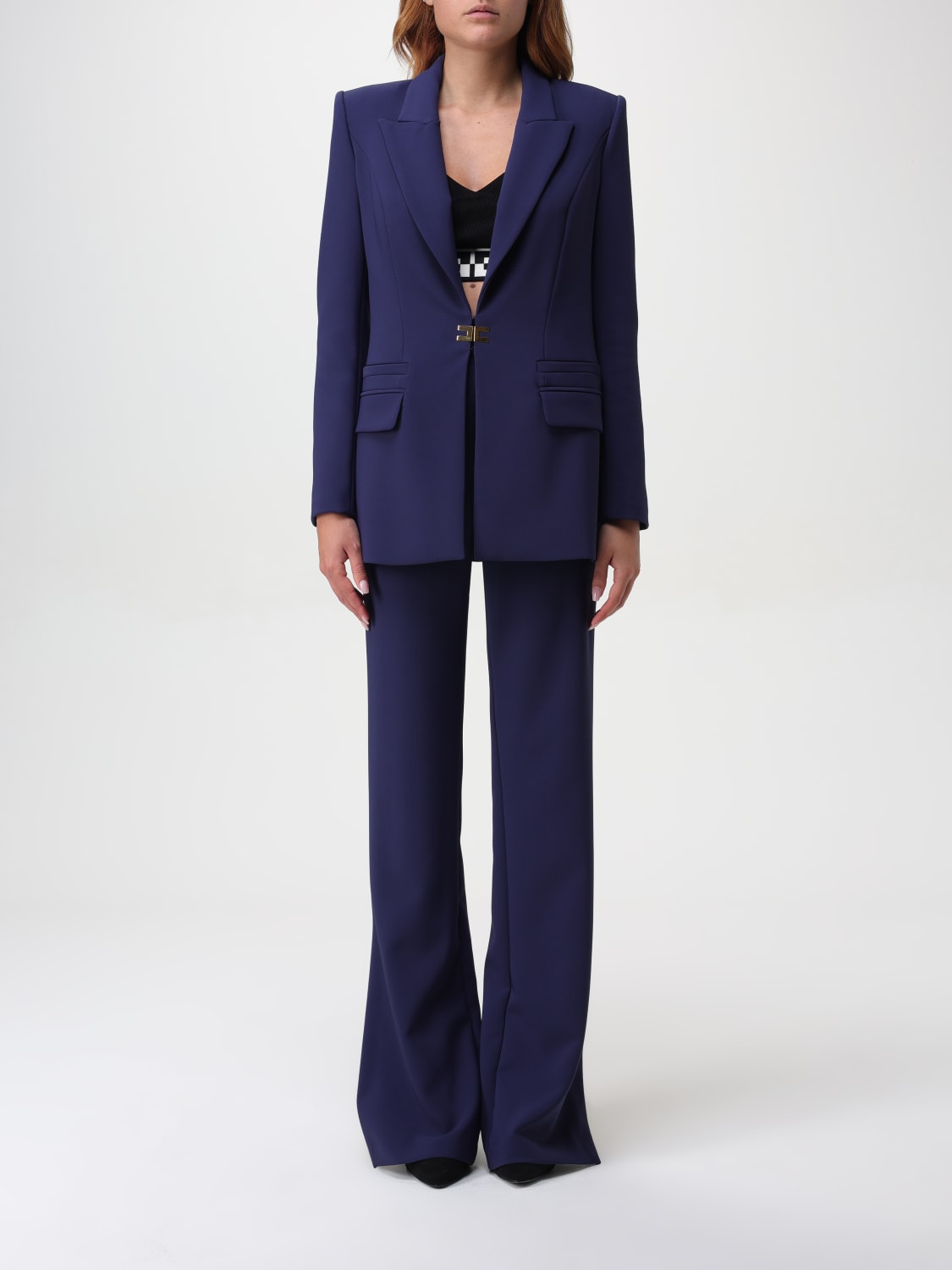 ELISABETTA FRANCHI SUIT: Suit woman Elisabetta Franchi, Blue - Img 1