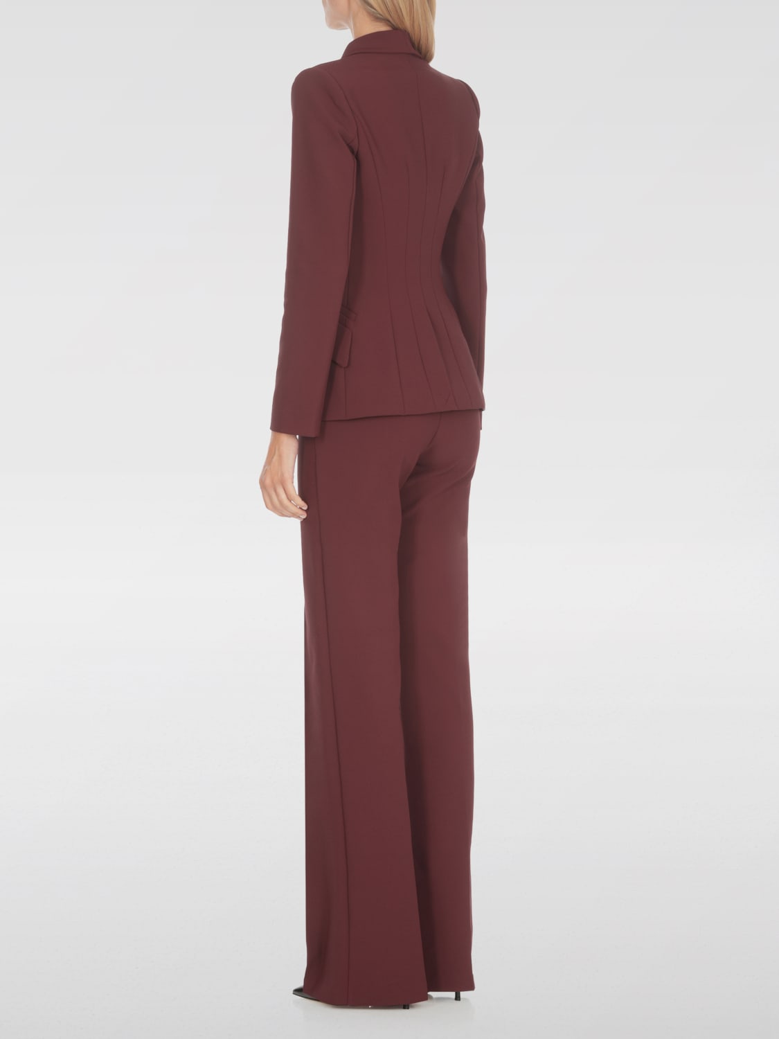 ELISABETTA FRANCHI SUIT: Suit woman Elisabetta Franchi, Burgundy - Img 2