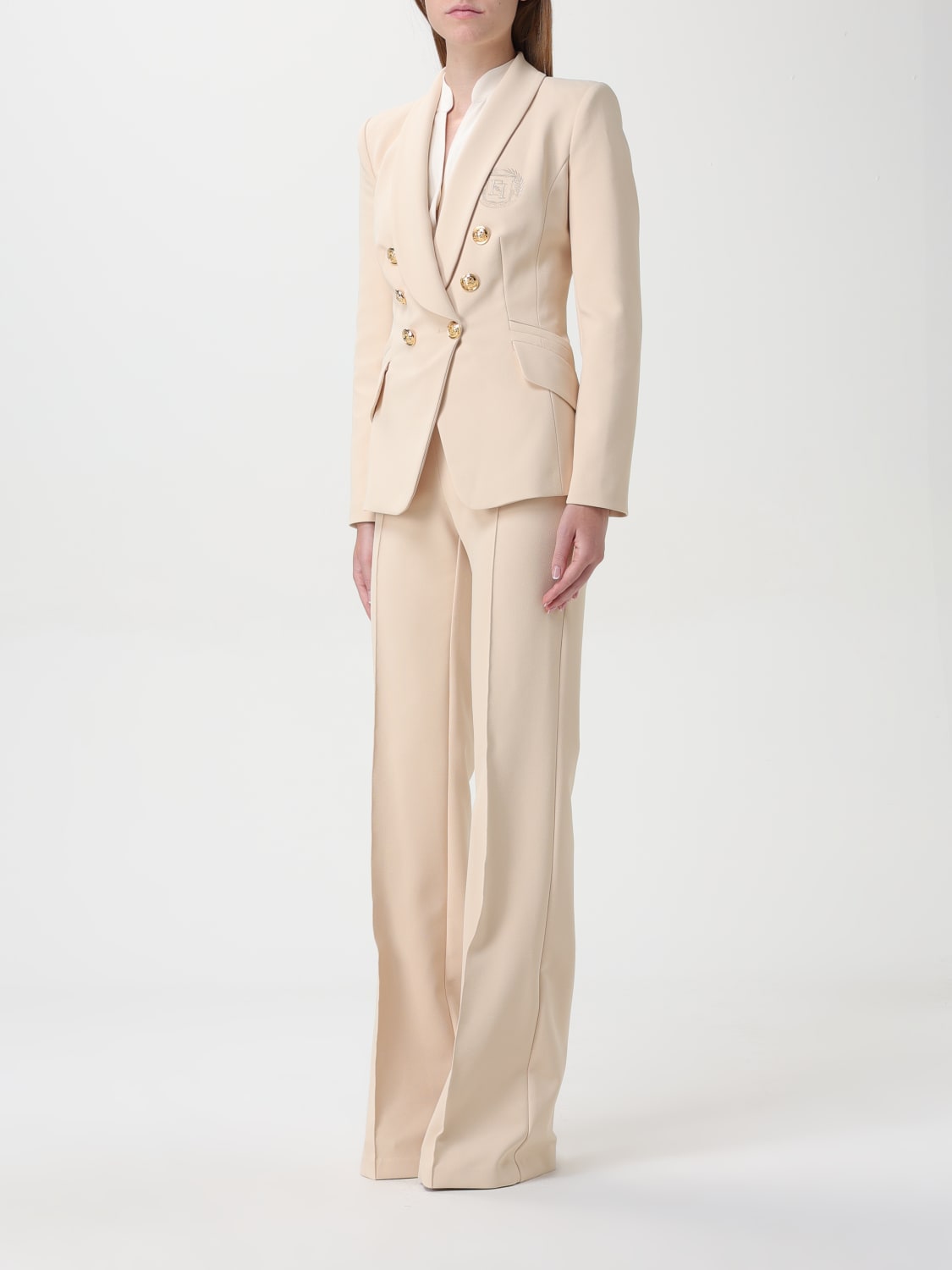 ELISABETTA FRANCHI SUIT: Suit woman Elisabetta Franchi, Yellow Cream - Img 3