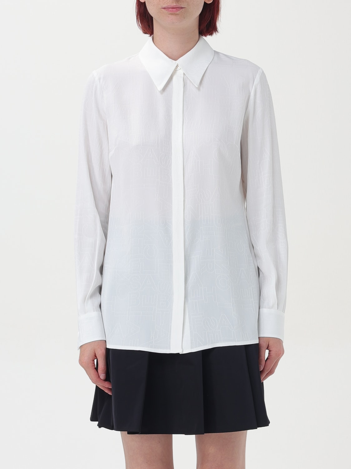 ELISABETTA FRANCHI SHIRT: Shirt woman Elisabetta Franchi, White - Img 1