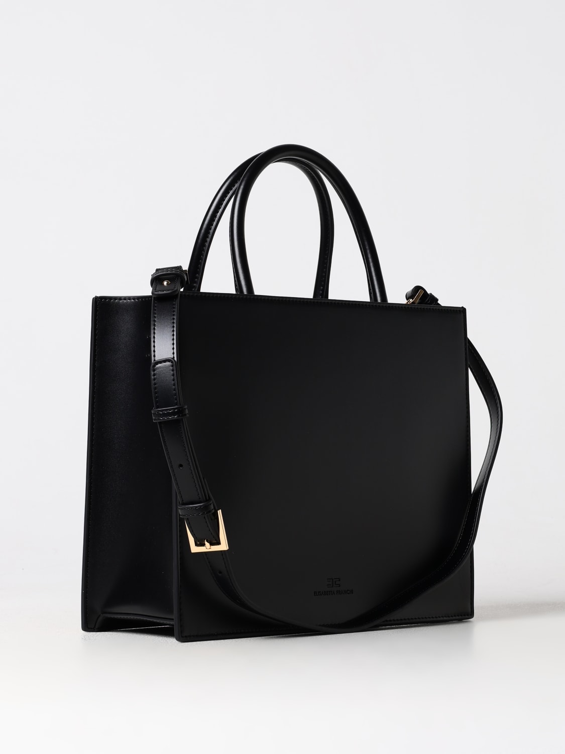 ELISABETTA FRANCHI HANDBAG: Shoulder bag woman Elisabetta Franchi, Black - Img 2