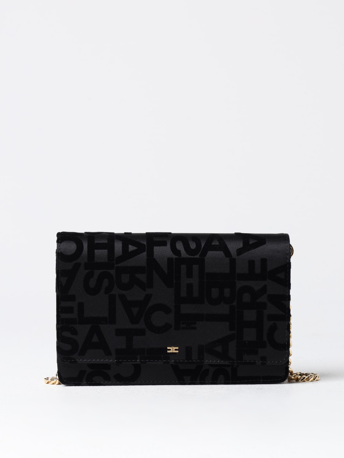 ELISABETTA FRANCHI MINI BAG: Shoulder bag woman Elisabetta Franchi, Black - Img 1