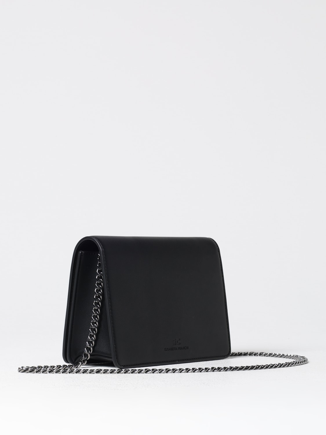 ELISABETTA FRANCHI MINI BAG: Shoulder bag woman Elisabetta Franchi, Black - Img 2