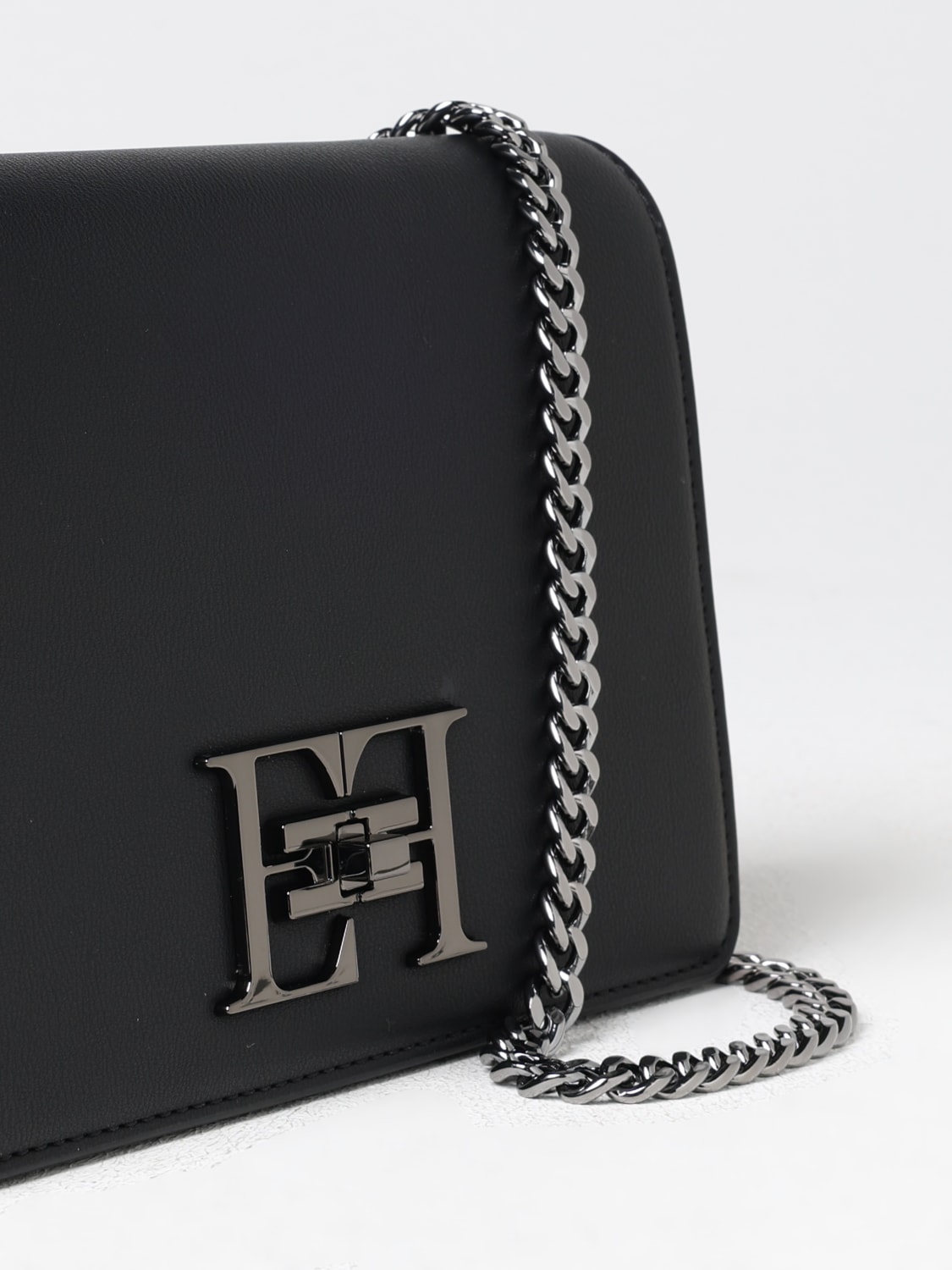 ELISABETTA FRANCHI MINI BAG: Shoulder bag woman Elisabetta Franchi, Black - Img 3