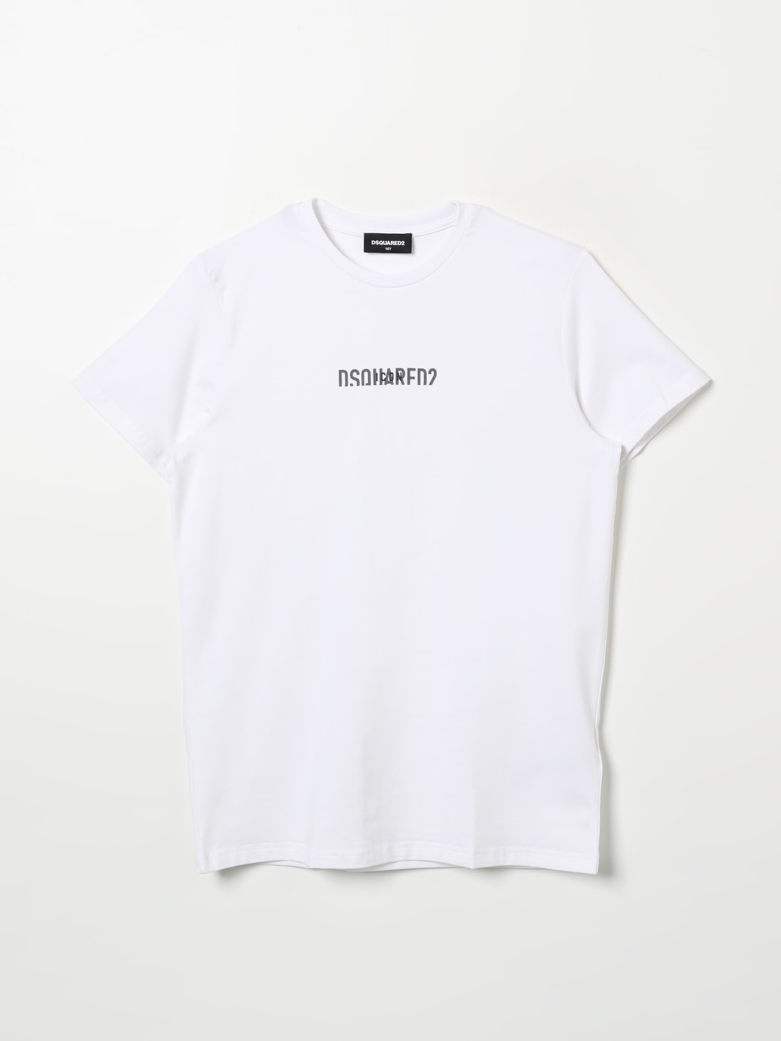 DSQUARED2 T-SHIRT: T-shirt kids Dsquared2 Junior, White - Img 1