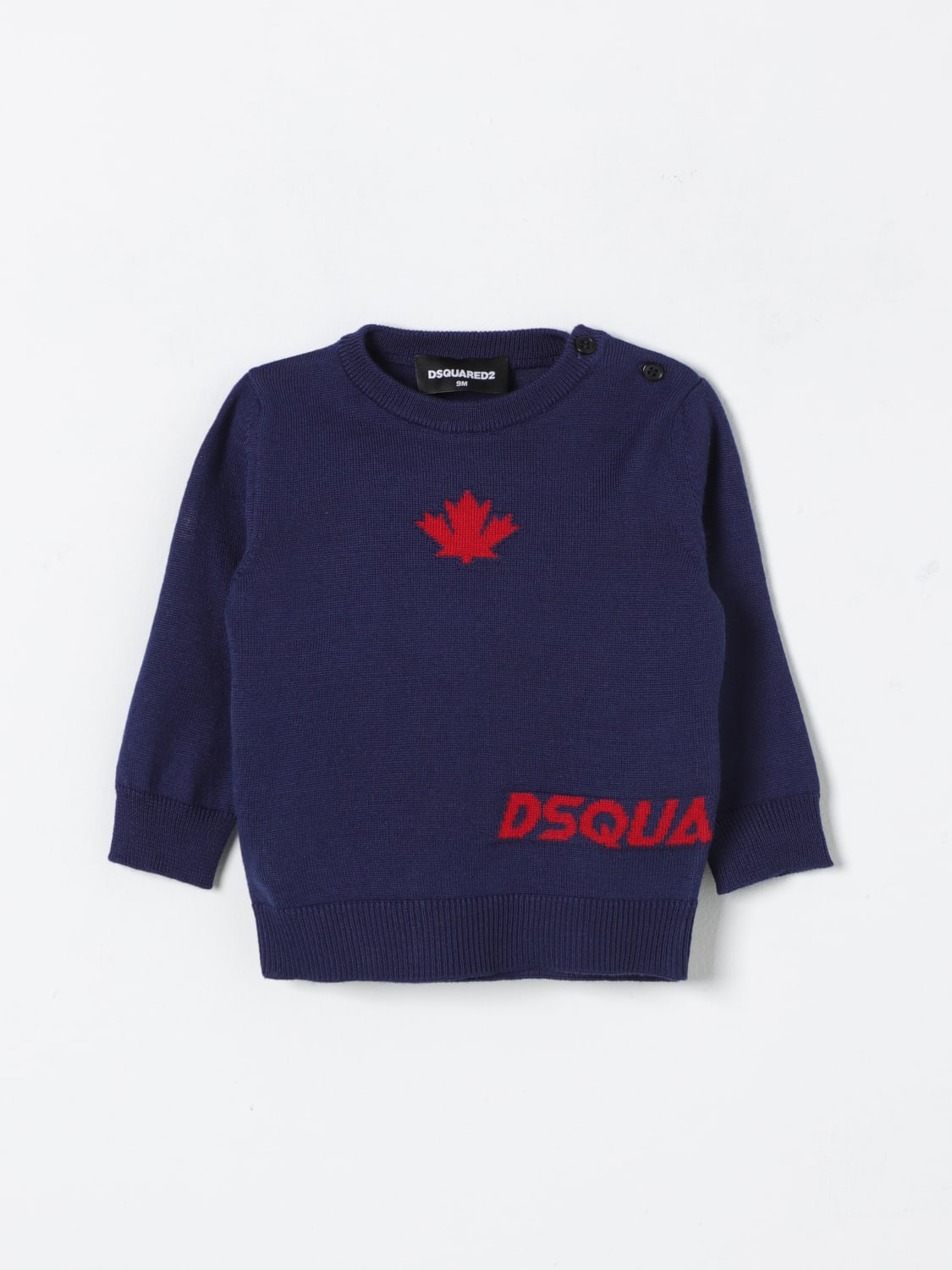 DSQUARED2 PULL: Pull enfant Dsquared2 Junior, Bleu - Img 1