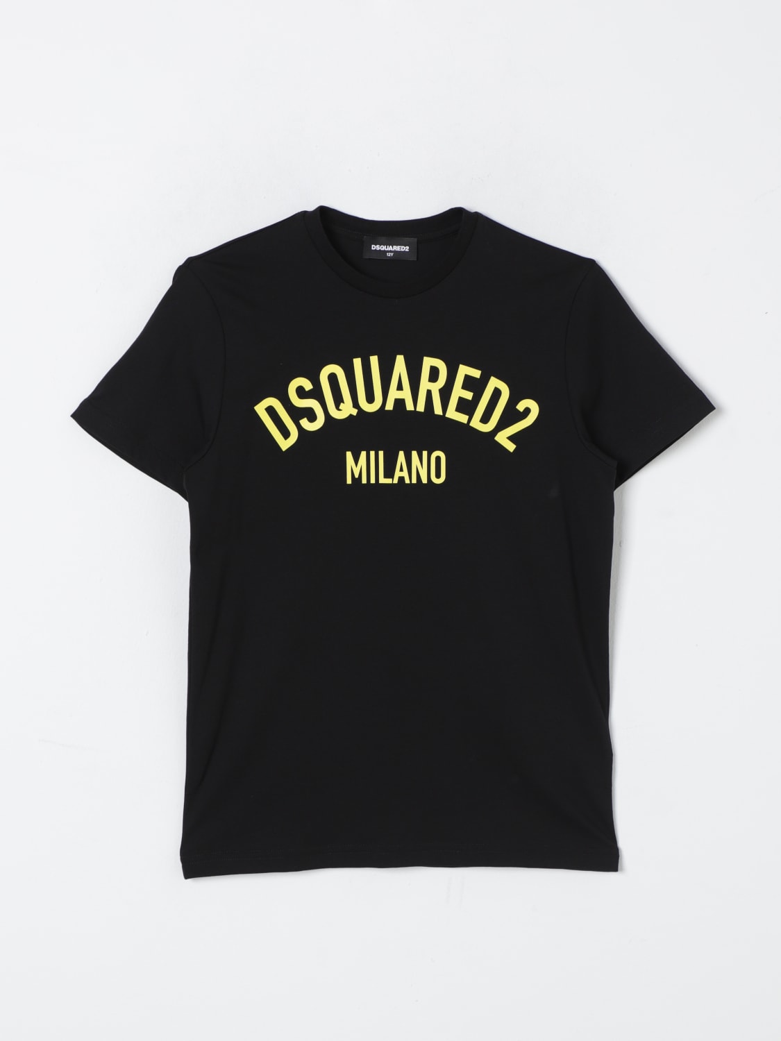 DSQUARED2 T-SHIRT: T-shirt enfant Dsquared2 Junior, Noir - Img 1