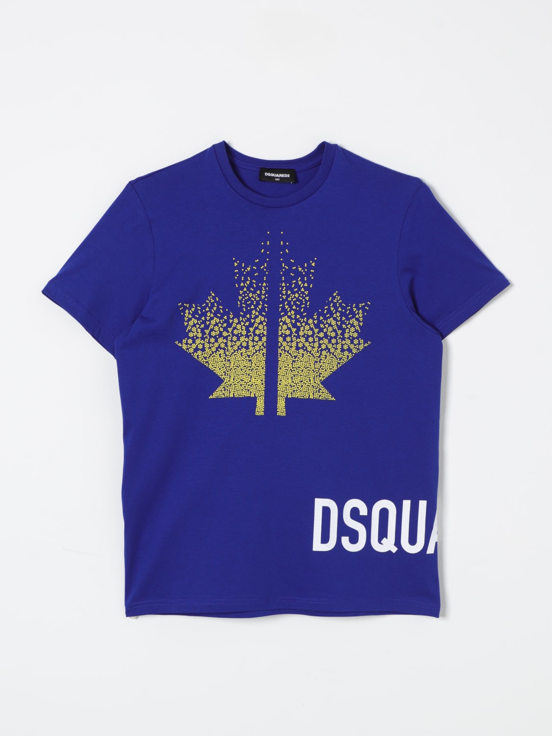 DSQUARED2 T-SHIRT: T-shirt kids Dsquared2 Junior, Blue - Img 1