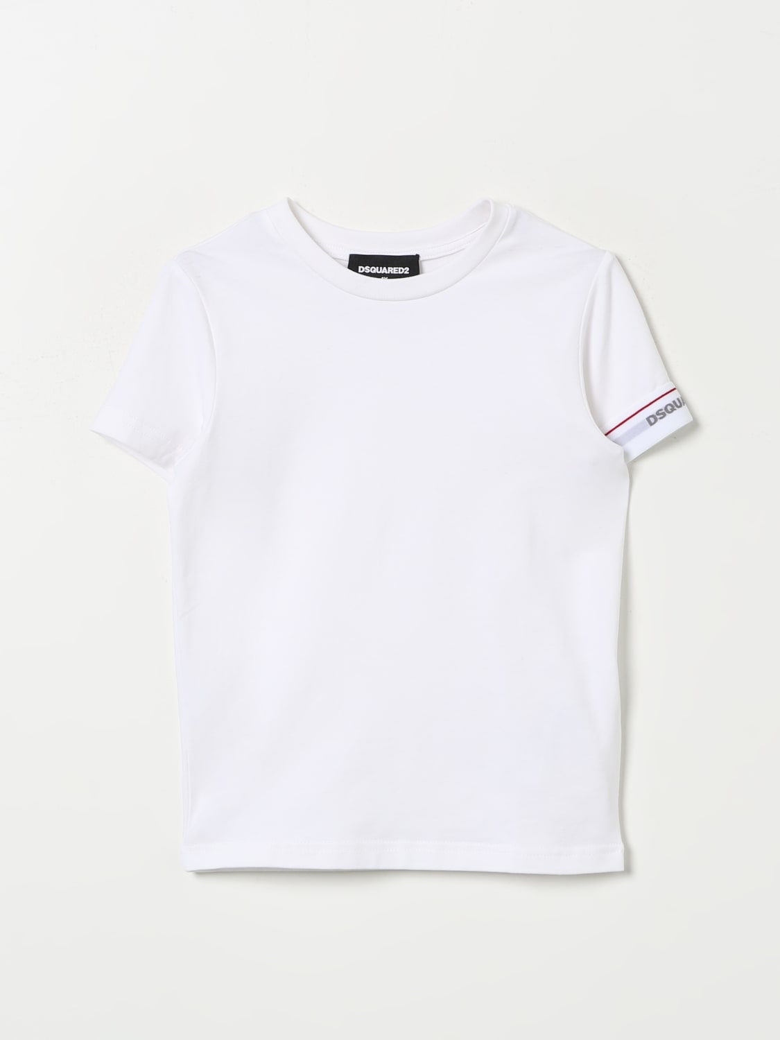 DSQUARED2 T-SHIRT: T-shirt kids Dsquared2 Junior, White - Img 1