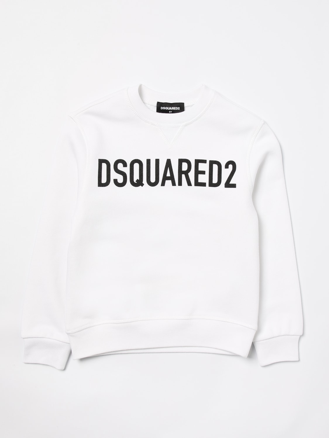 DSQUARED2 PULL: Pull enfant Dsquared2 Junior, Blanc - Img 1