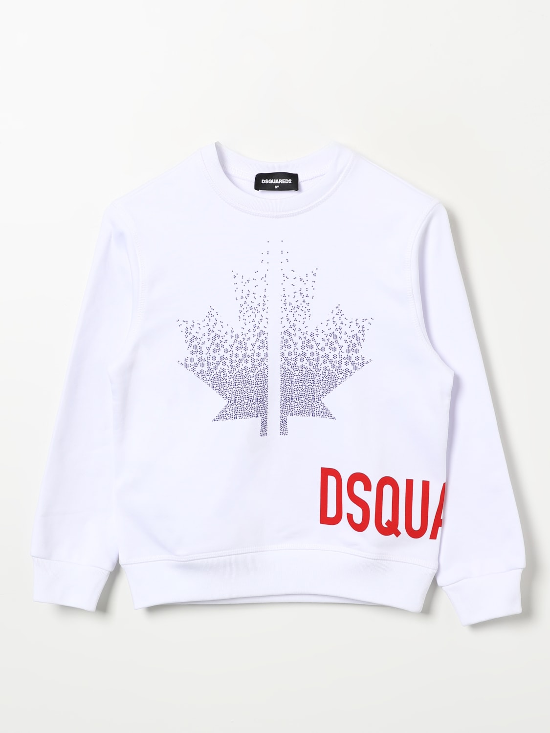 DSQUARED2 SWEATER: Sweater kids Dsquared2 Junior, White - Img 1