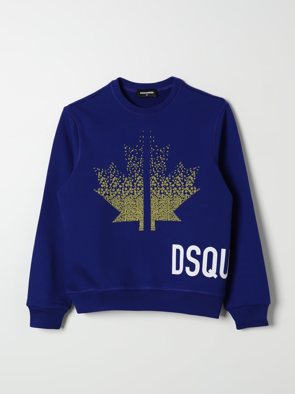 DSQUARED2 SWEATER: Sweater kids Dsquared2 Junior, Royal Blue - Img 1