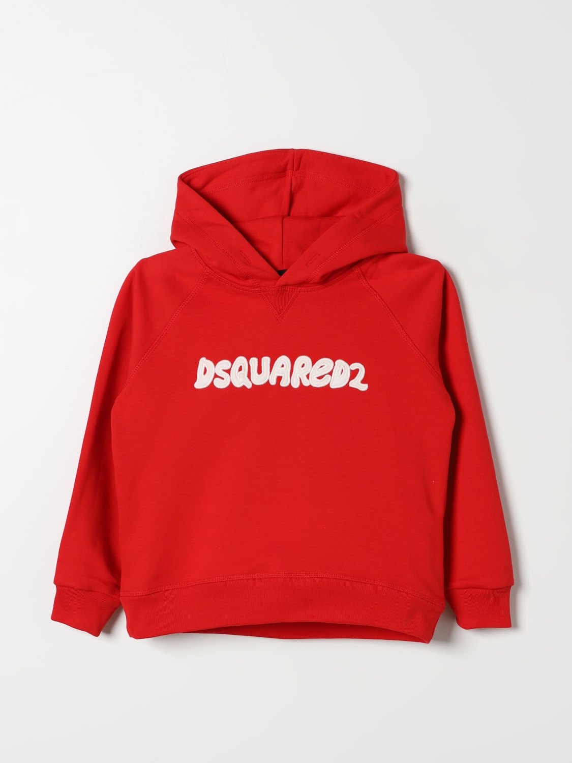 DSQUARED2 SWEATER: Sweater kids Dsquared2 Junior, Red - Img 1