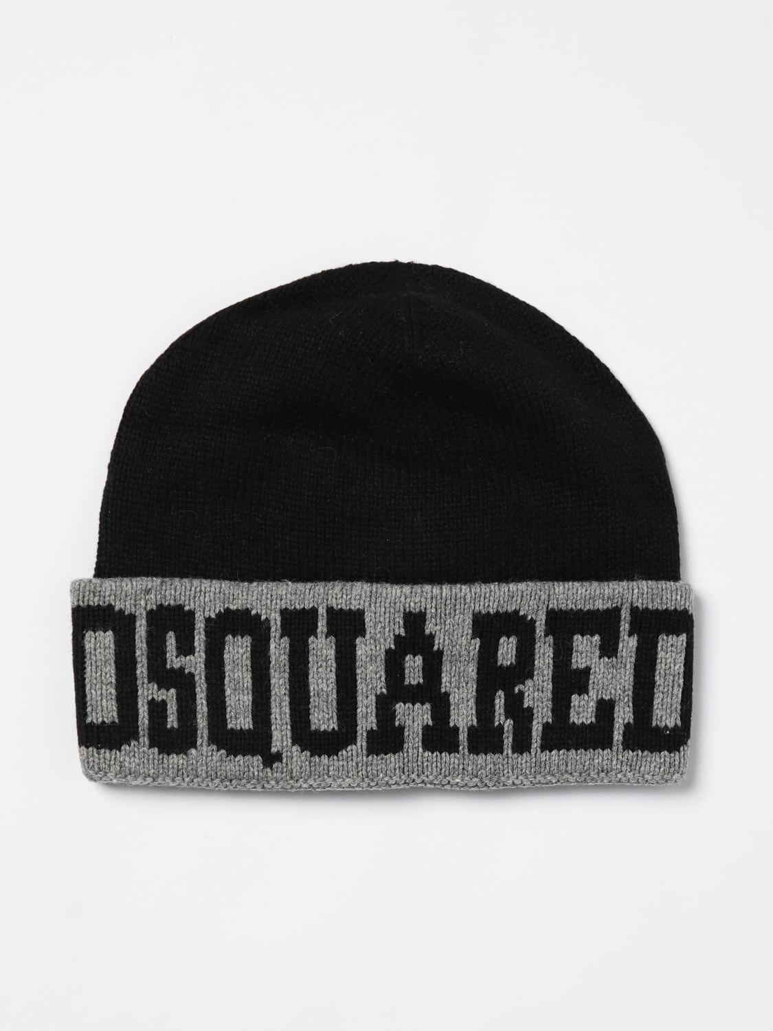 DSQUARED2 모자: 모자 남아 Dsquared2 Junior, 블랙 - Img 1