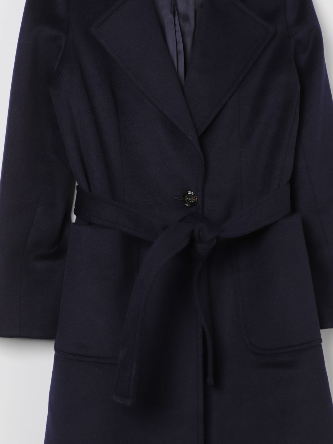 MAX&CO. KID CAPPOTTO: Cappotto Max&co Junior in lana , Blue - Img 3